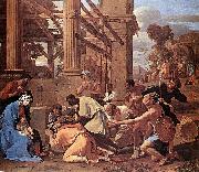 POUSSIN, Nicolas Adoration of the Magi sgf oil painting
